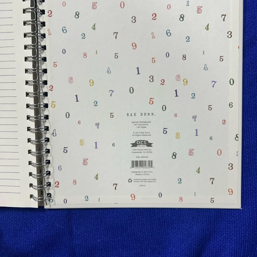 Rae Dunn Spiral Notebook Set - Picture 3 of 9